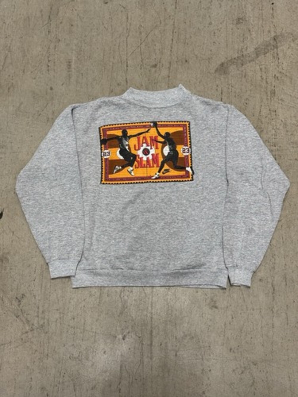 Vintage Michael Jordan Nike Jam & Slam Crewneck Sweatshirt RARE 90s Mens Size XL